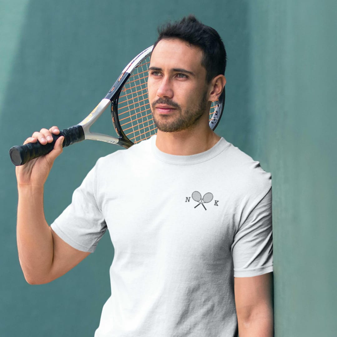Personalised Unisex Tennis T Shirt